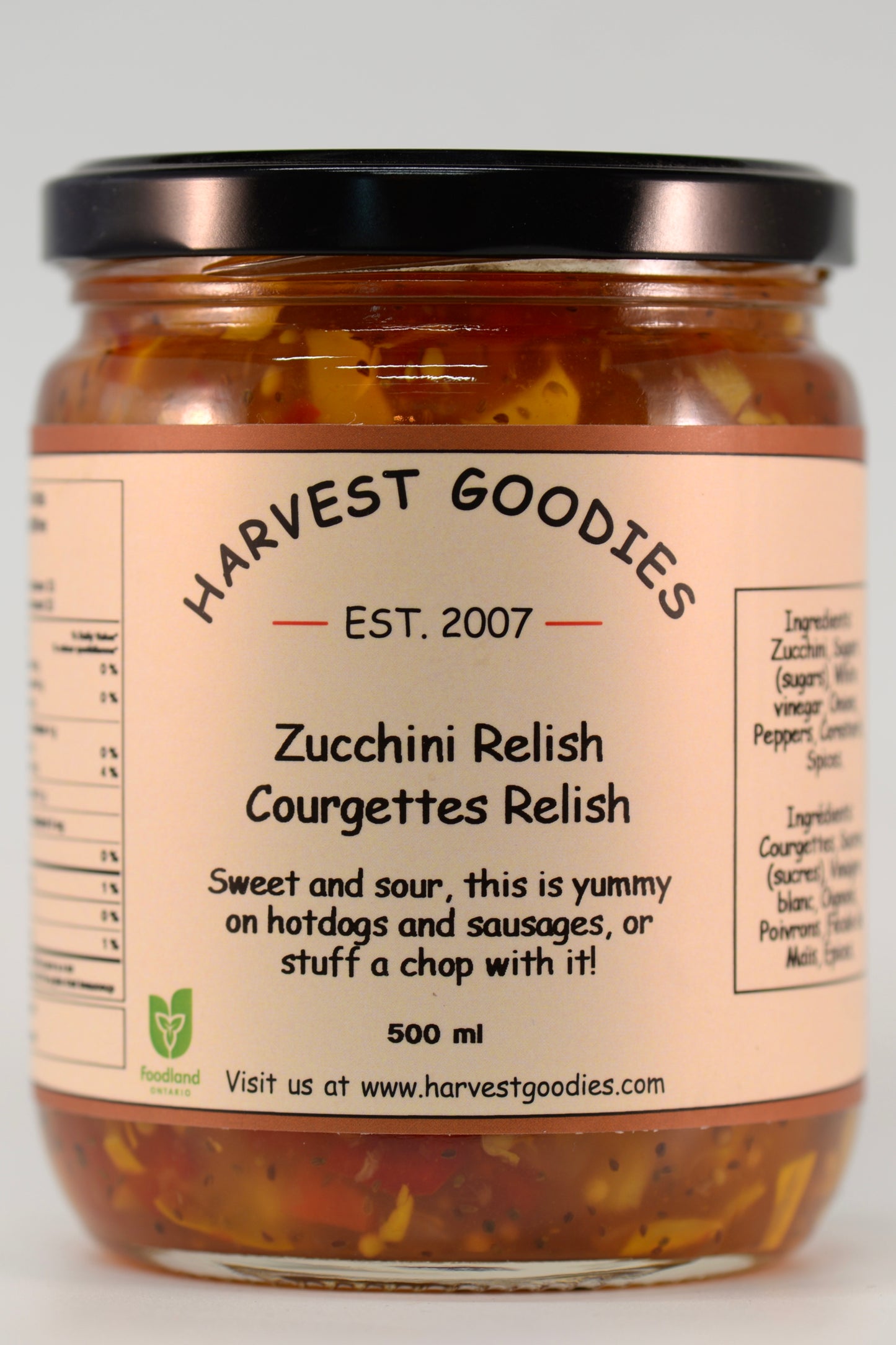 500 ml Salsa and Relish - Case