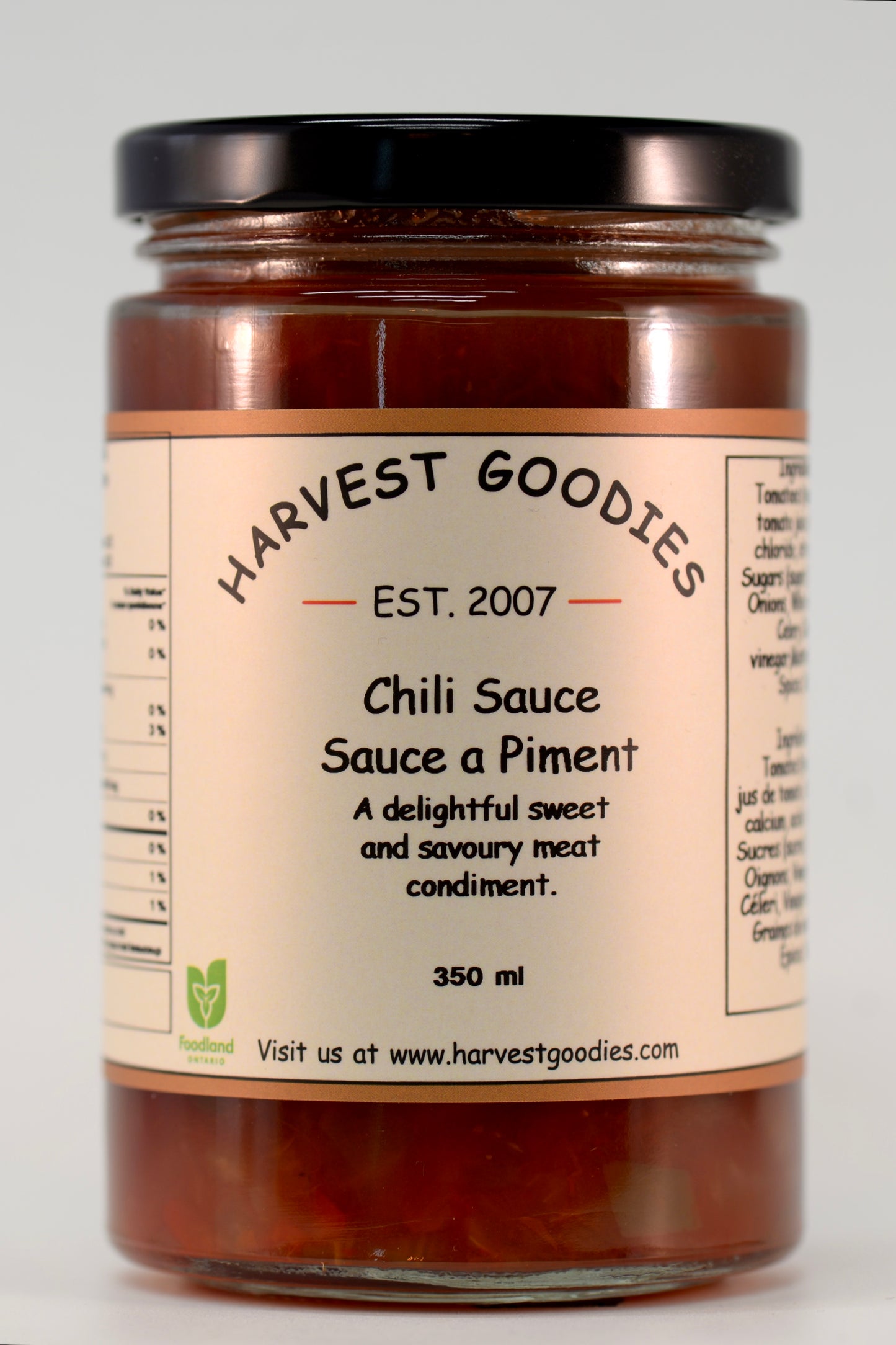 350 ml Short Jar Salsa, Relish, Dipping Sauces and Butters - Case