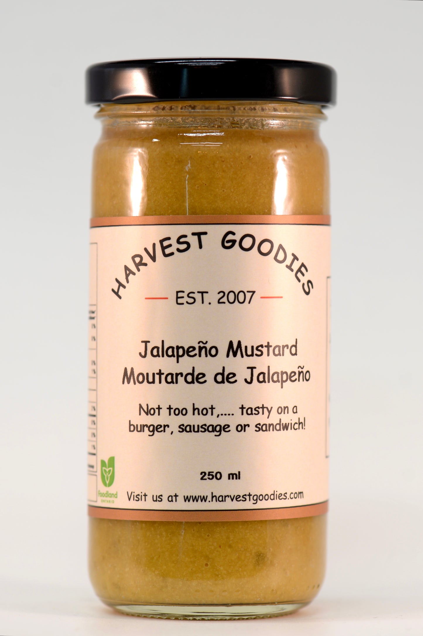 Mustard 100 ml and 250 ml - Case