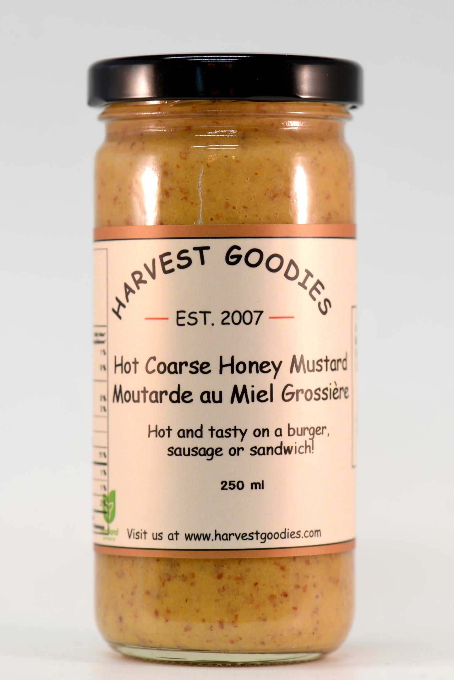Mustard 100 ml and 250 ml - Case