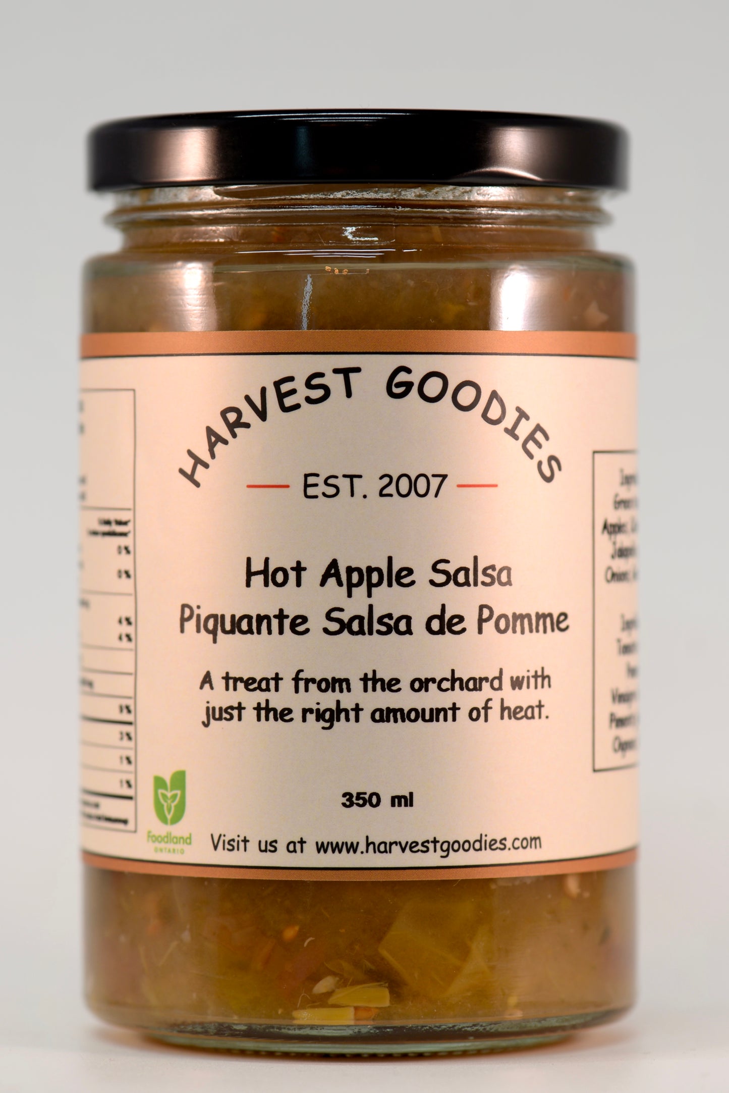 350 ml Short Jar Salsa, Relish, Dipping Sauces and Butters - Case