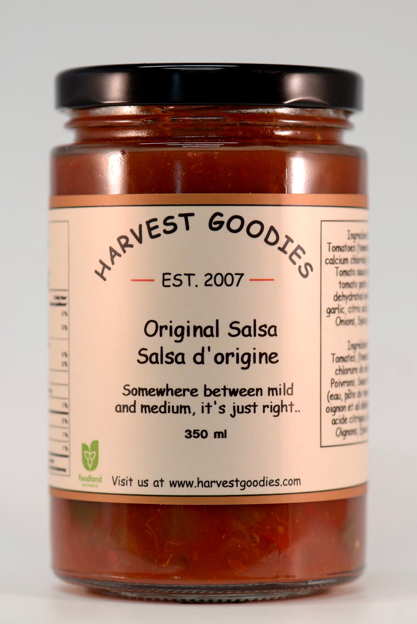 350 ml Short Jar Salsa, Relish, Dipping Sauces and Butters - Case