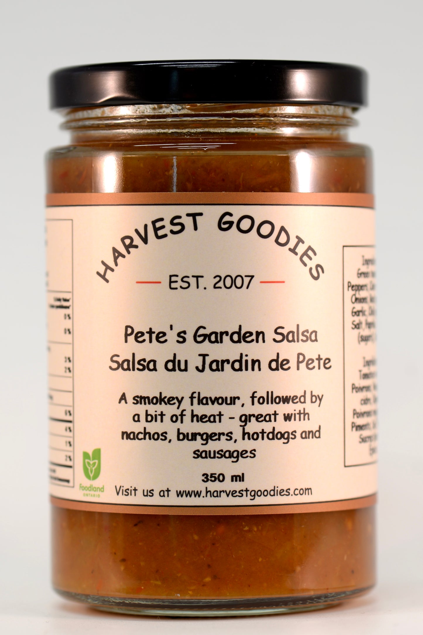 350 ml Short Jar Salsa, Relish, Dipping Sauces and Butters - Case