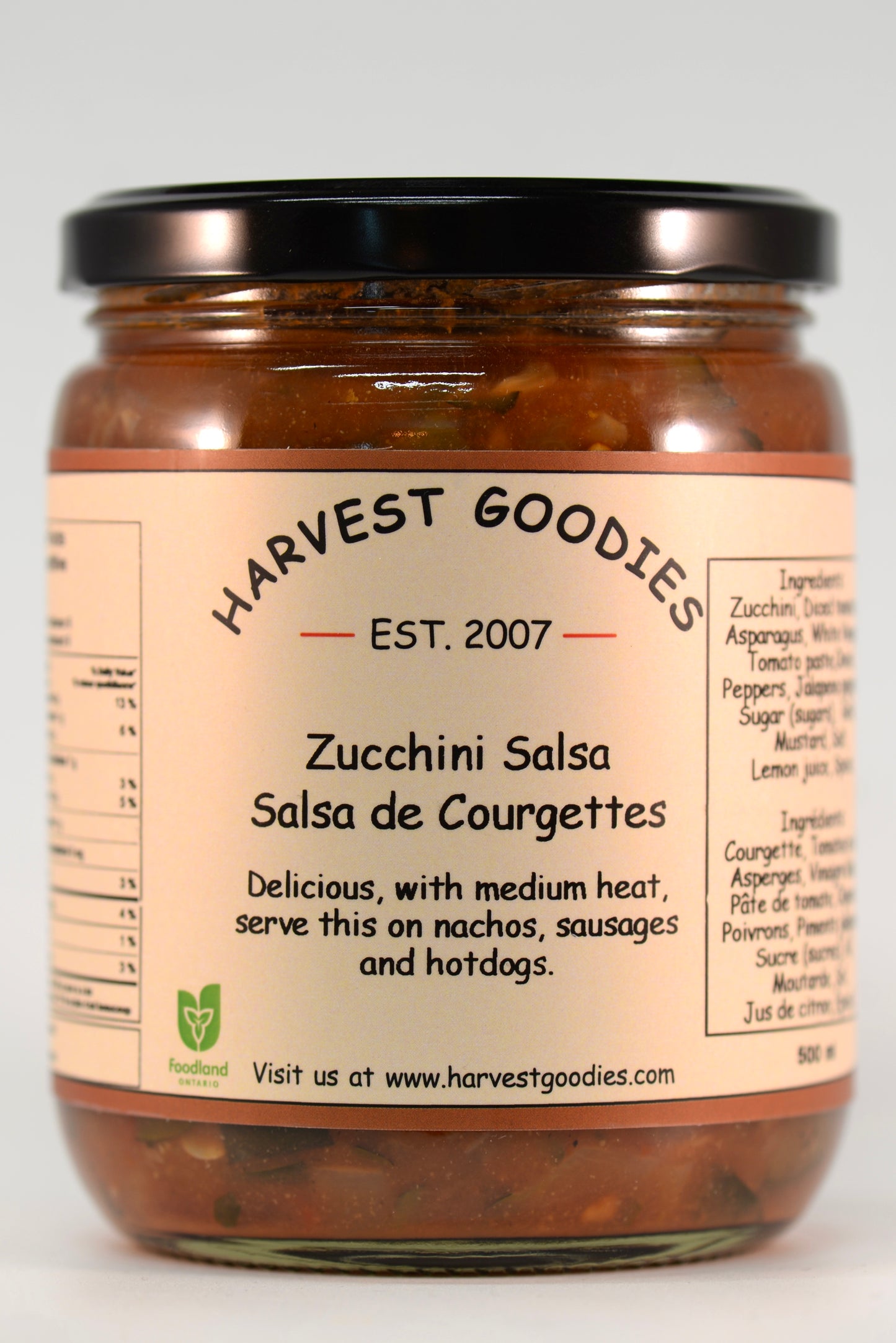 500 ml Salsa and Relish - Case