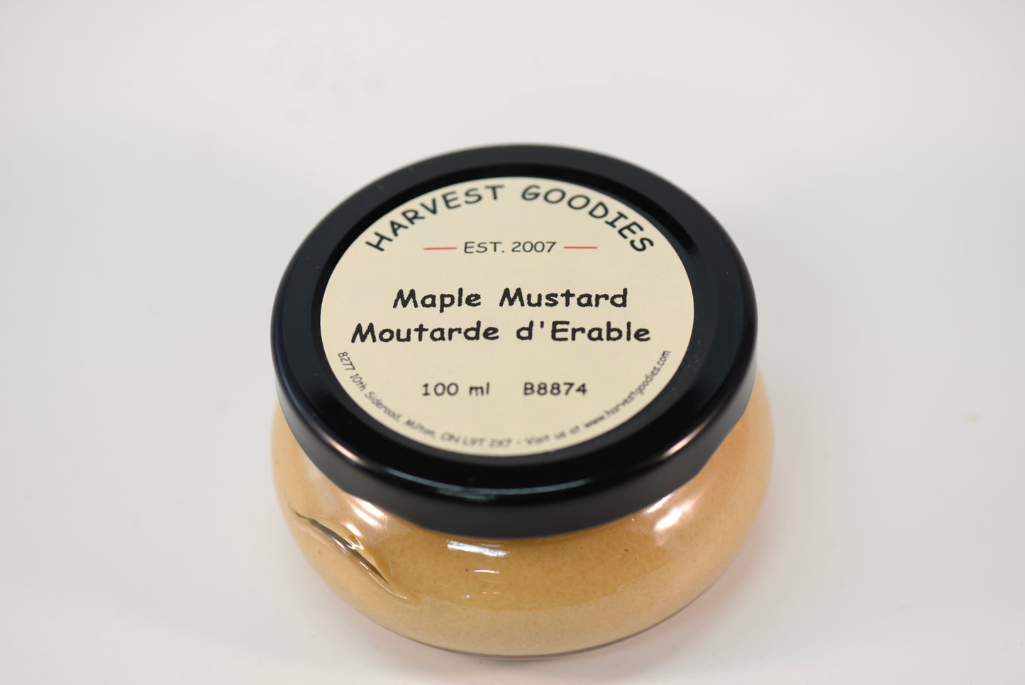 Mustard 100 ml and 250 ml - Case