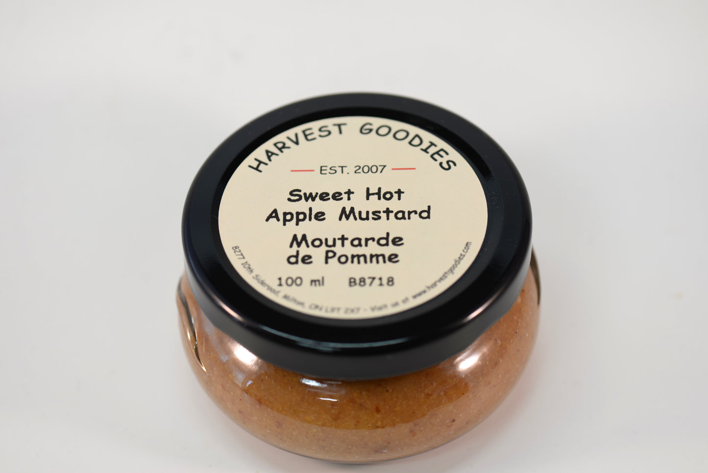 Mustard 100 ml and 250 ml - Case